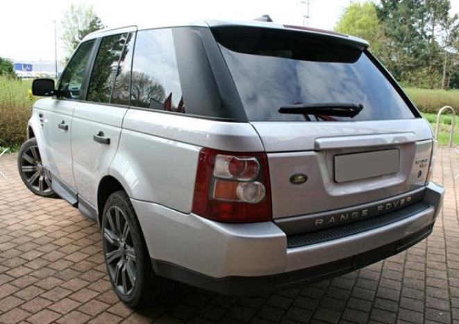 Left hand drive LANDROVER RANGE ROVER SPORT TDV8 HSE 4X4